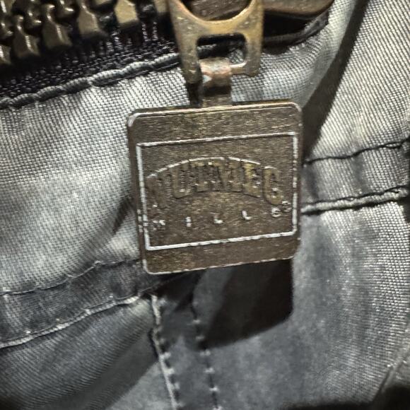 Vintage Los Angeles Raiders Bomber Jacket Nutmeg Mens Large Gray NFL Football - Picture 2 of 10